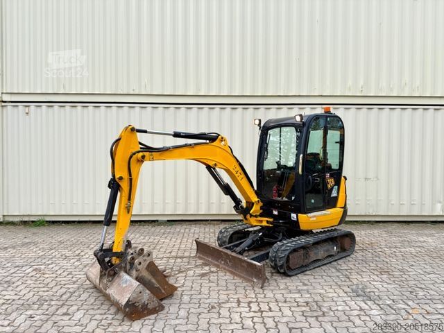 Mini-pelle JCB 8026 CTS / 2021 BJ / 1.933 H / 3 x Löffel
