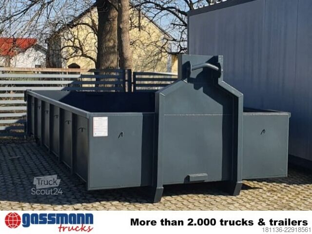 Krogcontainer  Abrollcontainer mit Flügeltür, Pendelklappe ca.