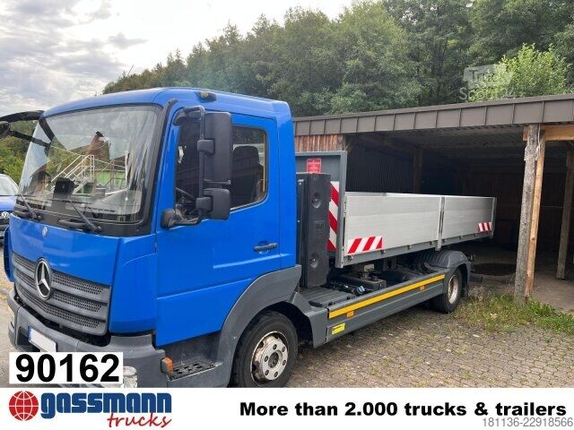 Telehoist ladekrog bil Mercedes-Benz Atego 816 4x2, City-Abroller 6t Anlage