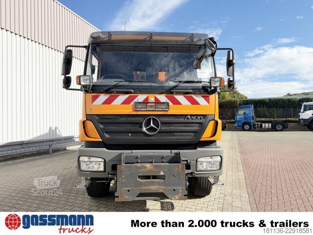 Подметальная машина Mercedes-Benz Axor 1824 AK 4x4, Kehrmaschine FAUN Viajet