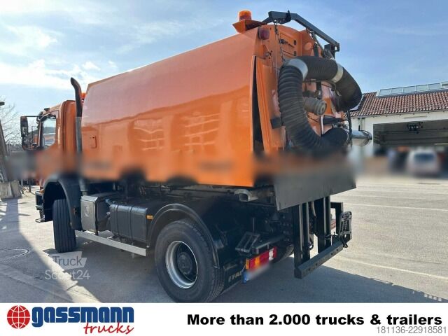 Подметальная машина Mercedes-Benz Axor 1824 AK 4x4, Kehrmaschine FAUN Viajet