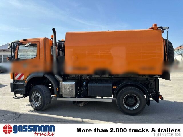 Подметальная машина Mercedes-Benz Axor 1824 AK 4x4, Kehrmaschine FAUN Viajet