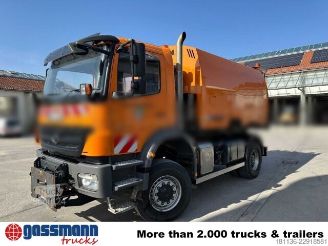 Подметальная машина Mercedes-Benz Axor 1824 AK 4x4, Kehrmaschine FAUN Viajet