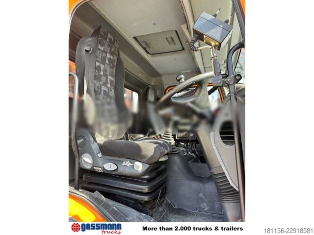 Подметальная машина Mercedes-Benz Axor 1824 AK 4x4, Kehrmaschine FAUN Viajet