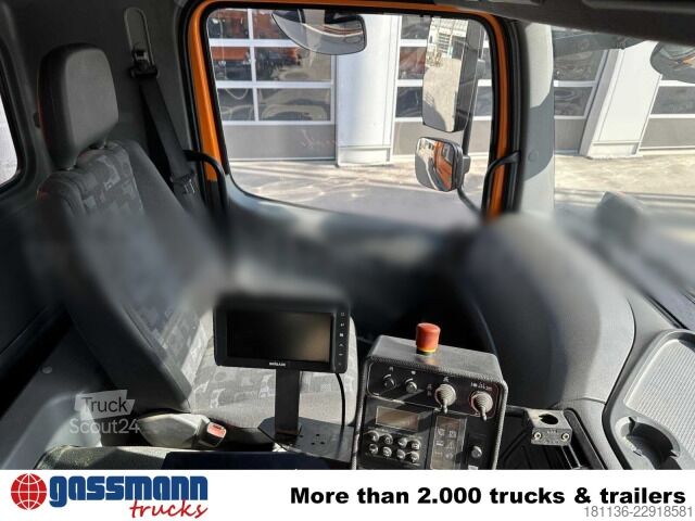 Подметальная машина Mercedes-Benz Axor 1824 AK 4x4, Kehrmaschine FAUN Viajet