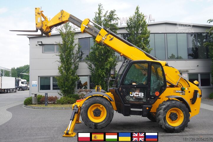 Caricatori telescopici JCB 535-125 / 1500 MTH! / reach 12.5 m /2021