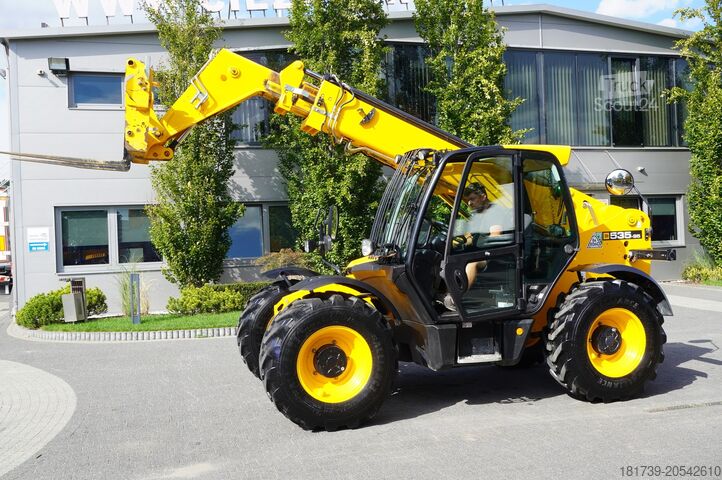 Телескопичен манипулатор JCB 535-95 / 3.5 T / range 9.5 m / 700 MTH!