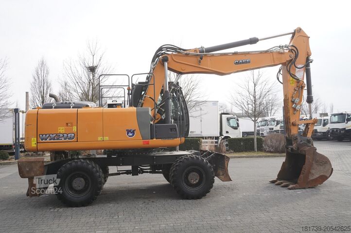 колесен багер Case WX218 / 23t wheeled excavator /