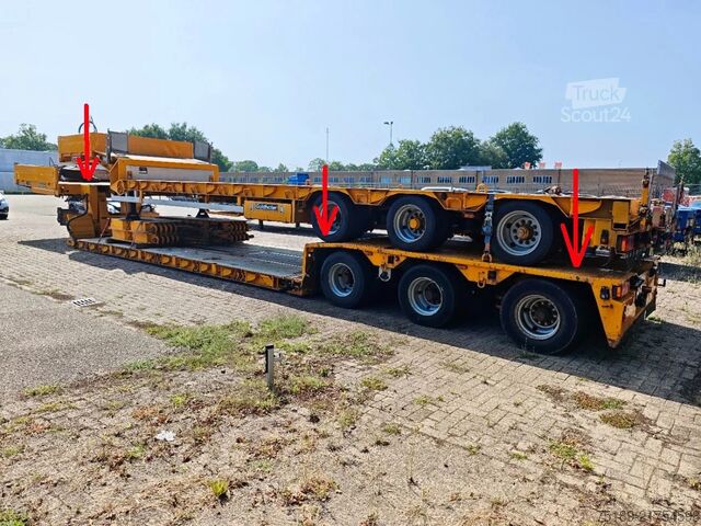 Încărcător redus Goldhofer STZ-VL3-36/80A Extandable + 5 Meter Extensions!