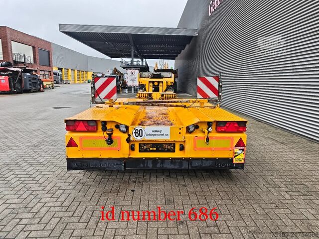 Încărcător redus Goldhofer STZ-VL3-36/80A Extandable + 5 Meter Extensions!