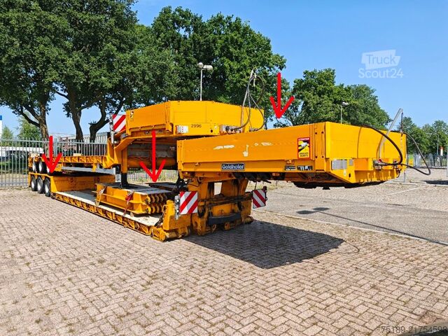 Încărcător redus Goldhofer STZ-VL3-36/80A Extandable + 5 Meter Extensions!