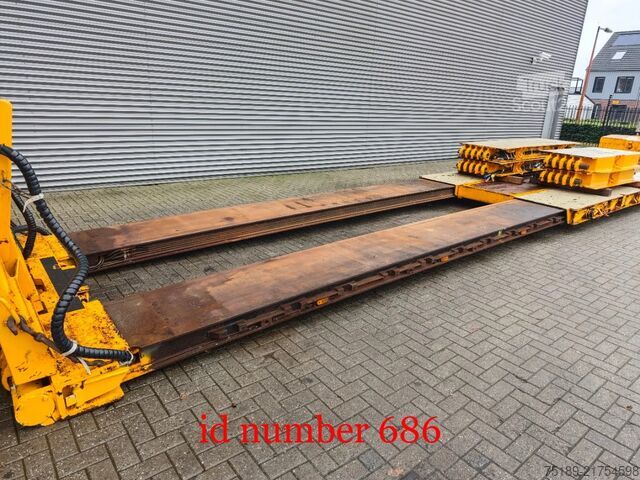 Žemas krautuvas Goldhofer STZ-VL3-36/80A Extandable + 5 Meter Extensions!