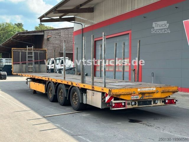 Auflieger mit Arbeitsbühne Wiese SAH 3-36 Plateau-Auflieger inkl. Rungen