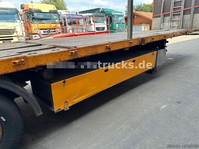 Auflieger mit Arbeitsbühne Wiese SAH 3-36 Plateau-Auflieger inkl. Rungen