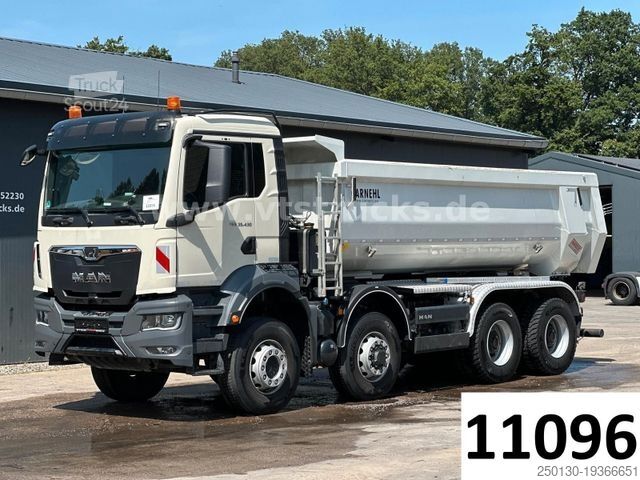 Tipper truck MAN TGS 35.430 8x6 HydroDrive Carnehl Kipper