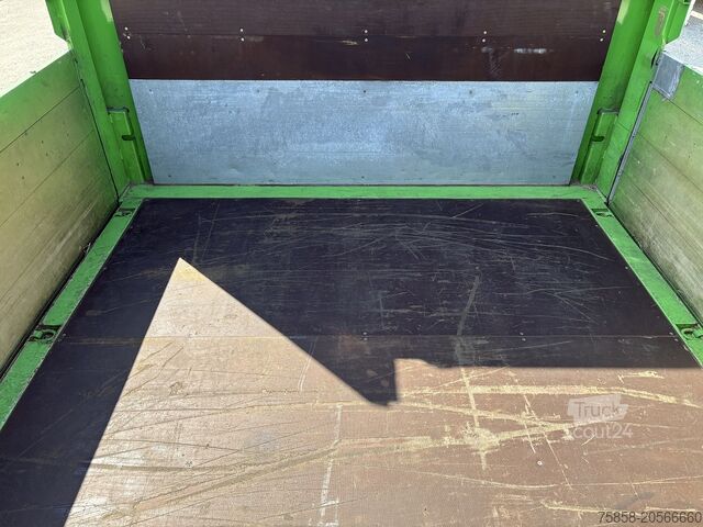 Intercambiabile con pianaleWechselbrücke con piattaforma Krone Baustoff 7,45 Multilockrahmen Türen