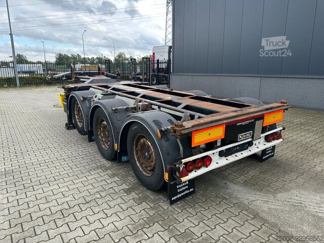 Containertransport D-TEC FLEXITRAILER TRACTION / ADR / SAF + discbrakes ...