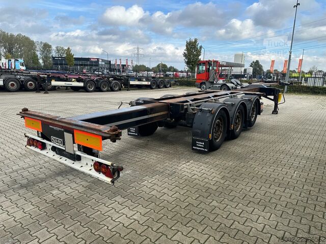 Containertransport D-TEC FLEXITRAILER TRACTION / ADR / SAF + discbrakes ...