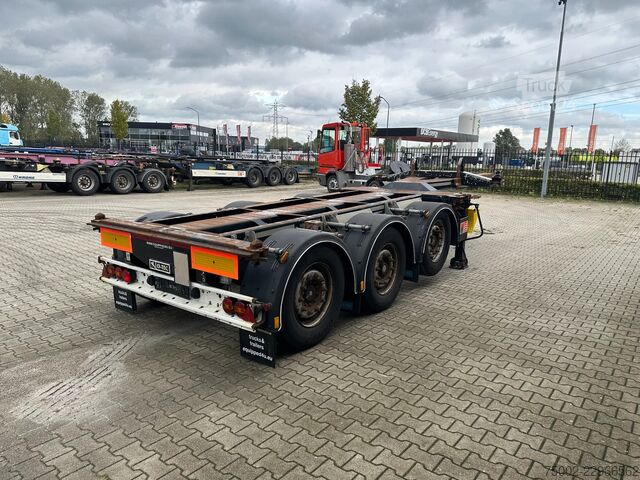 Containertransport D-TEC FLEXITRAILER TRACTION / ADR / SAF + discbrakes ...