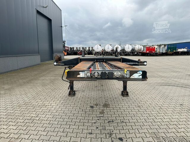 Containertransport D-TEC FLEXITRAILER TRACTION / ADR / SAF + discbrakes ...