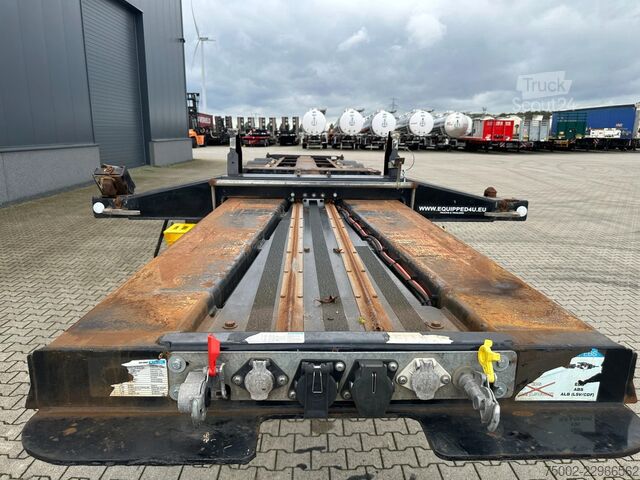 Containertransport D-TEC FLEXITRAILER TRACTION / ADR / SAF + discbrakes ...