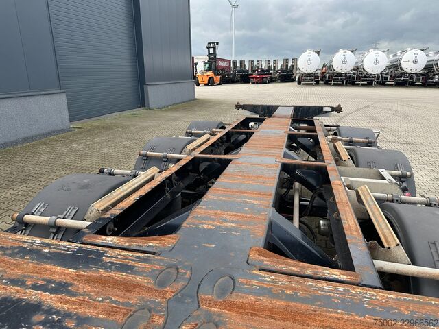 Containertransport D-TEC FLEXITRAILER TRACTION / ADR / SAF + discbrakes ...