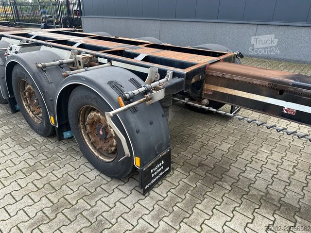 Containertransport D-TEC FLEXITRAILER TRACTION / ADR / SAF + discbrakes ...