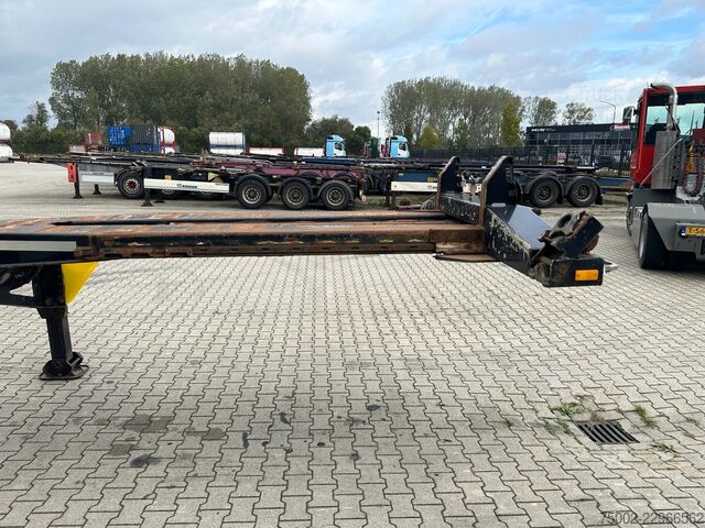 Containertransport D-TEC FLEXITRAILER TRACTION / ADR / SAF + discbrakes ...