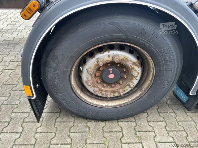 Containertransport D-TEC FLEXITRAILER TRACTION / ADR / SAF + discbrakes ...
