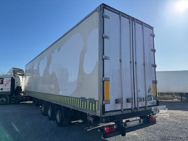 شبه مقطورة مبردة System Trailer 3achs Mega 2,9m hoch Carrier 1850 Portal
