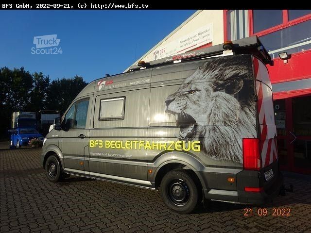 Κλειστό βαν MAN TGE 3.180 4x2 F SB BF3 Begleitfahrzeug