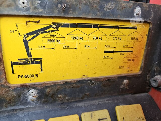 Pickup Mercedes-Benz 817/42AT7 Palfinger PK 5000 B Werkstatt