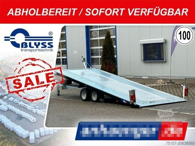 Přepravník automobilů BLYSS Angebot! Autotransporter 450x201cm 3000kg zGG