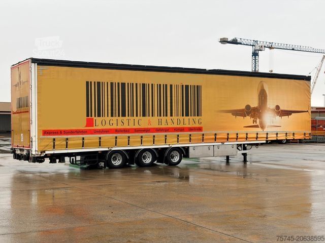 Open semitrailer with tarp VAN_ECK