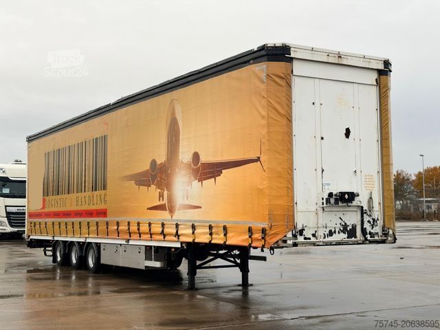 Open semitrailer with tarp VAN_ECK