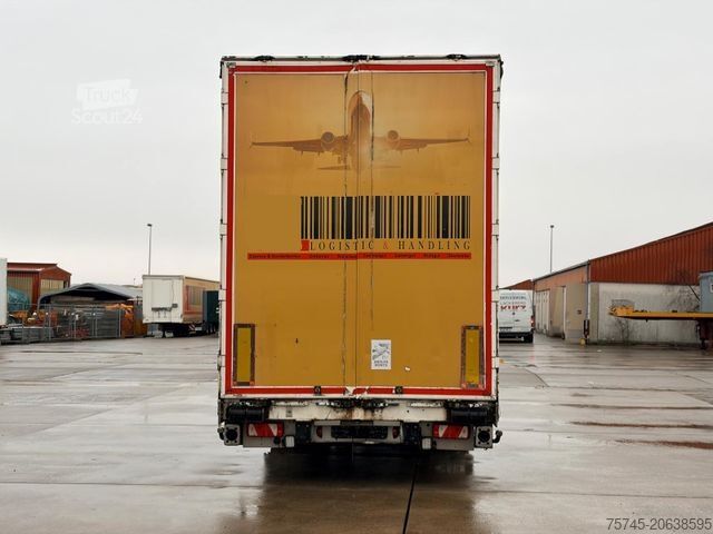 Open semitrailer with tarp VAN_ECK