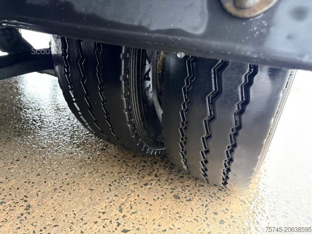 Open semitrailer with tarp VAN_ECK