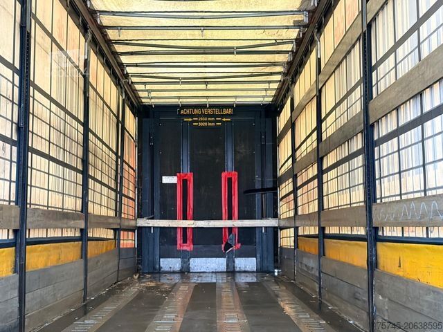 Open oplegger met zeil  VAN_ECK