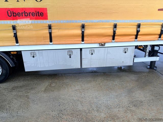 Open semitrailer with tarp VAN_ECK