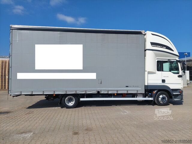 Centinata alla francese MAN TGL 8.220 4x2 Euro 6 Gardine Jumbo EfficiencyCa...