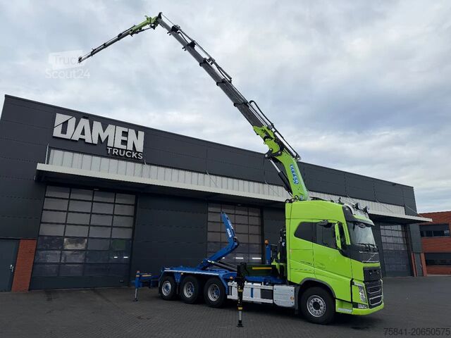 Tovornjak z žerjavom Volvo FH 540 8x4 EFFER 525/6S +JIB 4S + JOAB Haakarms...