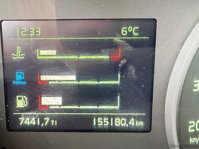 Sistem ročice s kavljem Volvo FH 540 8x4 EFFER 525/6S +JIB 4S + JOAB Haakarms...