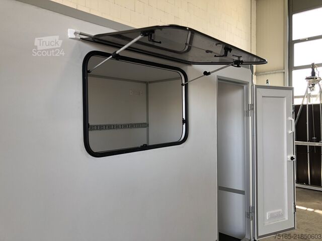 Dėžinė priekaba Blyss F1330HD Rampe Tür 1 Fenster Kofferanhänger