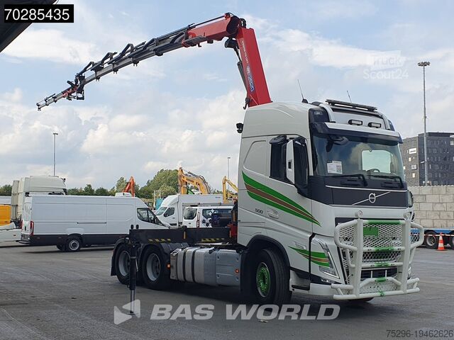 Standard-SZM Volvo FH 500 FH 6X4 Full-Air Liftachse HMF 2820K-RCS ...