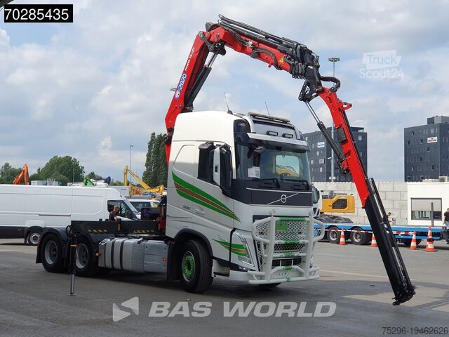 Standard-SZM Volvo FH 500 FH 6X4 Full-Air Liftachse HMF 2820K-RCS ...