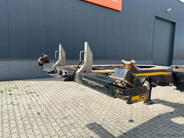 Containervervoer Pacton FLEX XL 45FT HC multi (2x extendable), liftaxle...