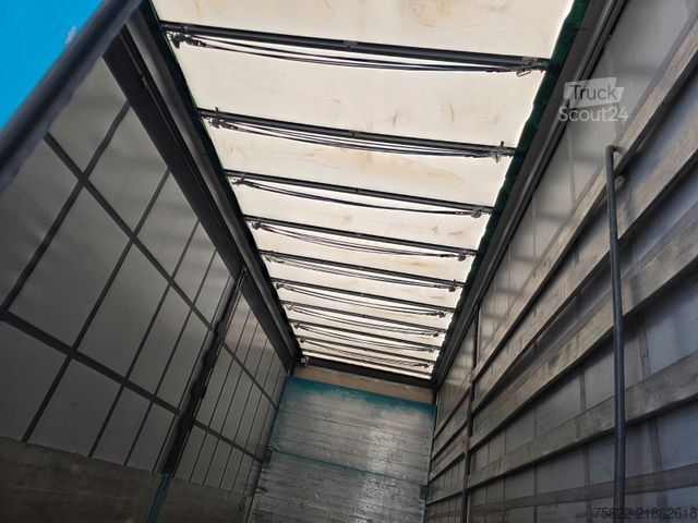 Tovorno vozilo s ravno platformo in ponjavo MERCEDES-BENZ Antos 2536 / Schiebe Plane / WENIG KM