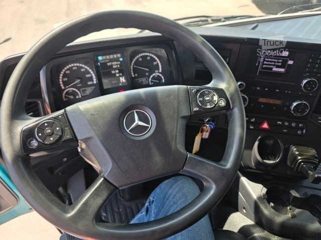 Tovorno vozilo s ravno platformo in ponjavo MERCEDES-BENZ Antos 2536 / Schiebe Plane / WENIG KM