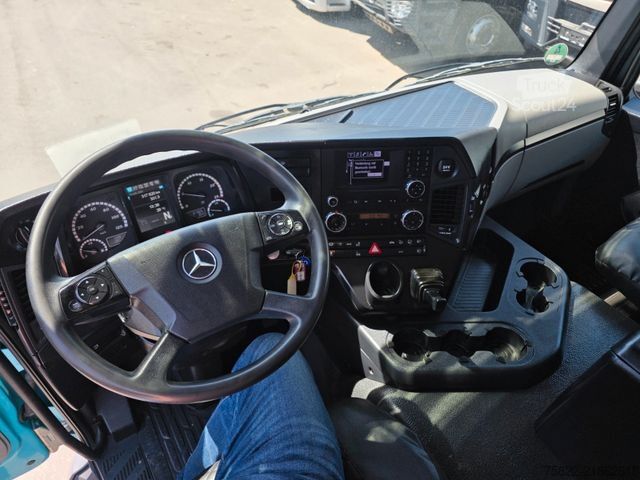 Tovorno vozilo s ravno platformo in ponjavo MERCEDES-BENZ Antos 2536 / Schiebe Plane / WENIG KM