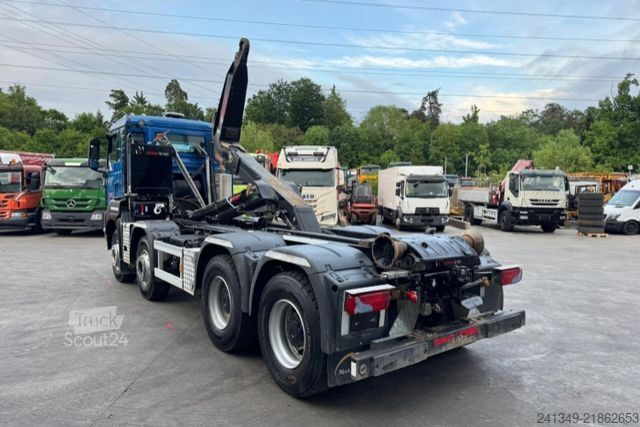 Ruloninė konteinerinė savivartis MAN TGS 35.480 8x4 Hiab 26T